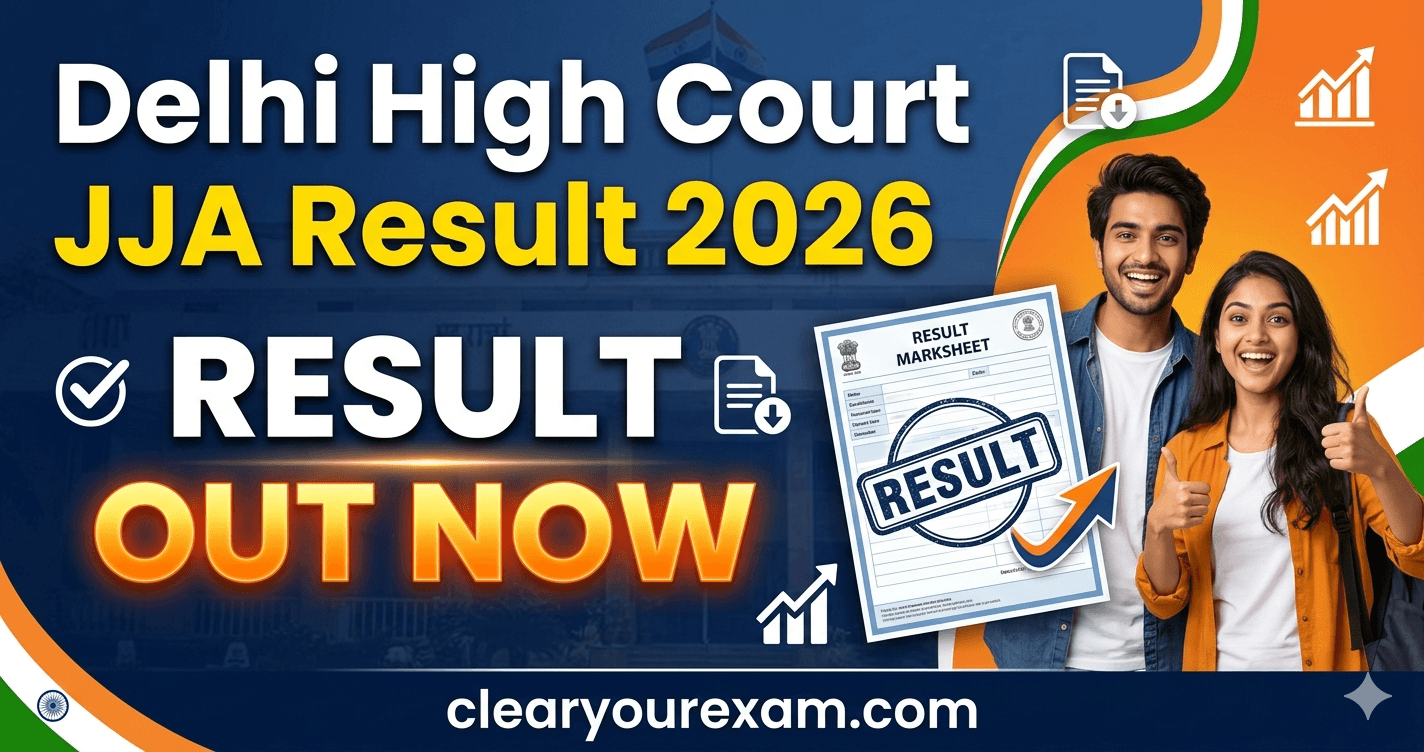 Delhi High Court JJA Result 2026